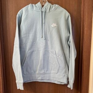 Nike Men's Light Blue Hoodie